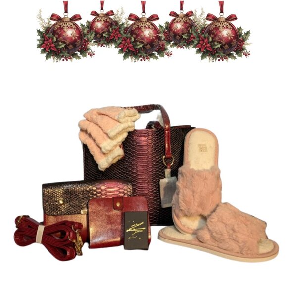 Silver Jewelry and Bags 6 Piece Womens Bundle Pack Gift Retail Value $130 - Picture 1 of 5